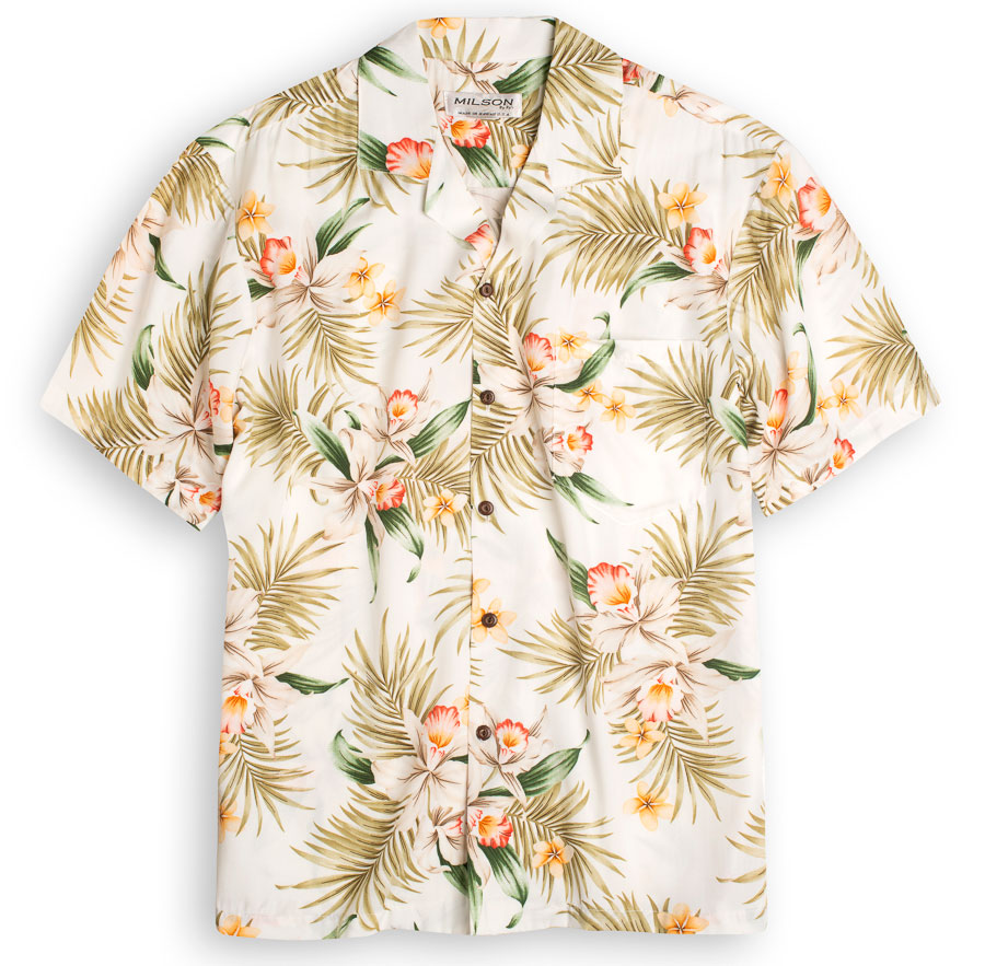 Orchid Garden - Hawaiian Shirt Shop UK