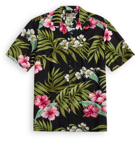 RJC711 Wailuku black Hawaiian Shirt
