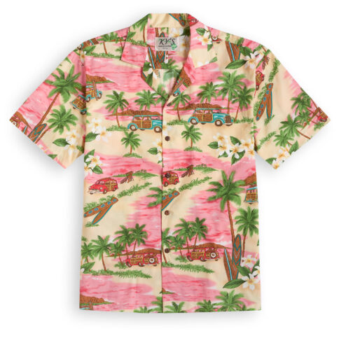 KYS338 Woodie Sands Hawaiian Shirt Shop UK