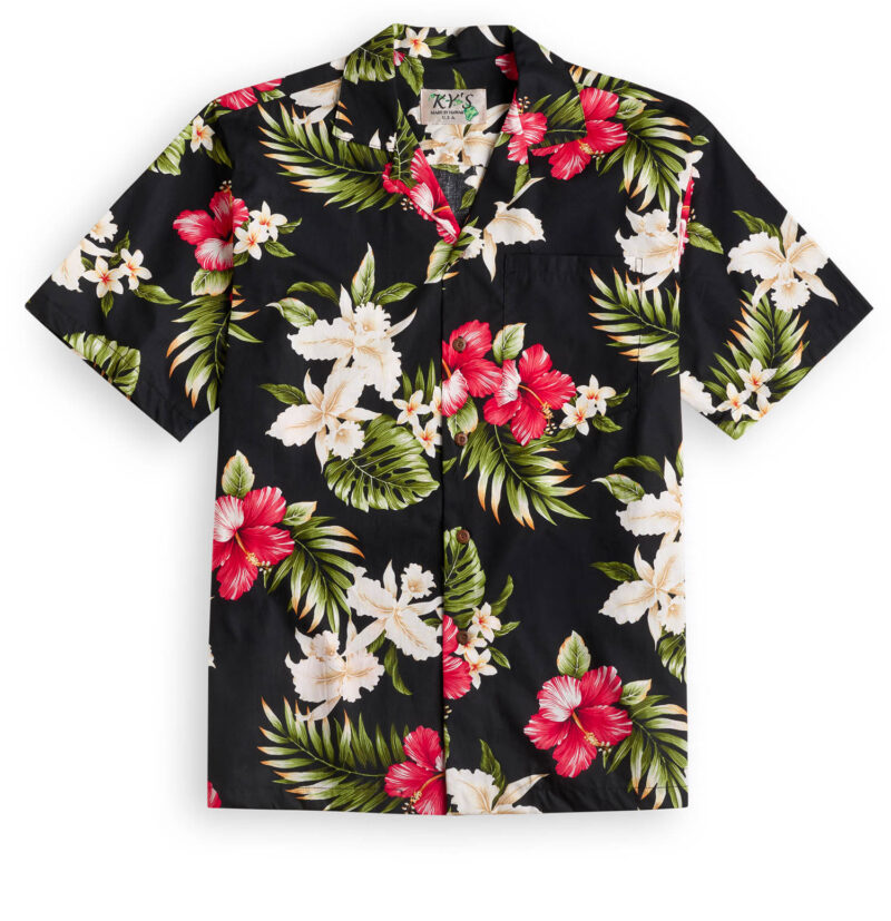 KYS344 Majestic Hibiscus Hawaiian Shirt Shop UK
