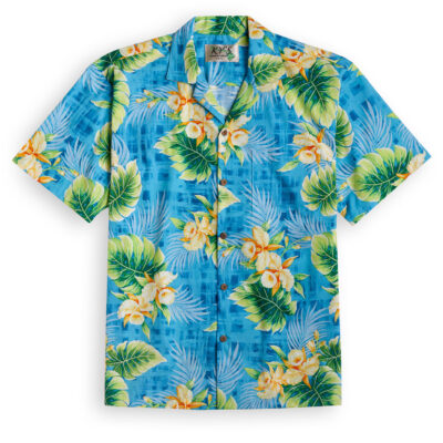KYS346 Ohana Orchid Hawaiian Shirt