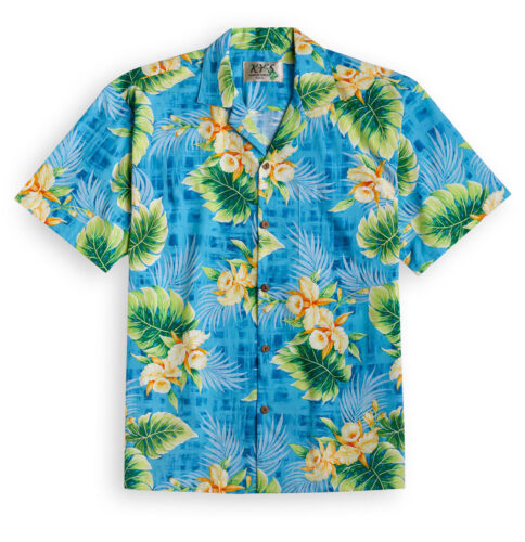 KY's Ohana Orchid Hawaiian Shirt
