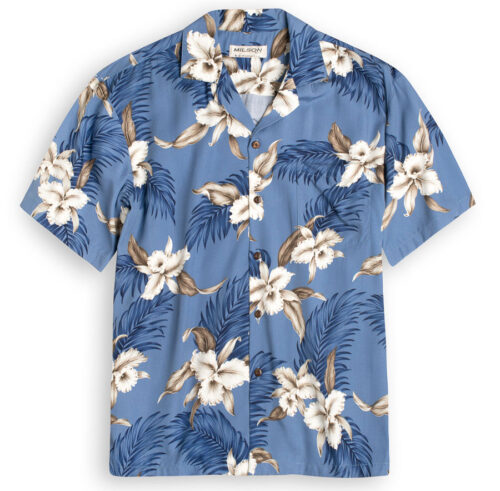 KY's Wild Orchids Hawaiian Shirt
