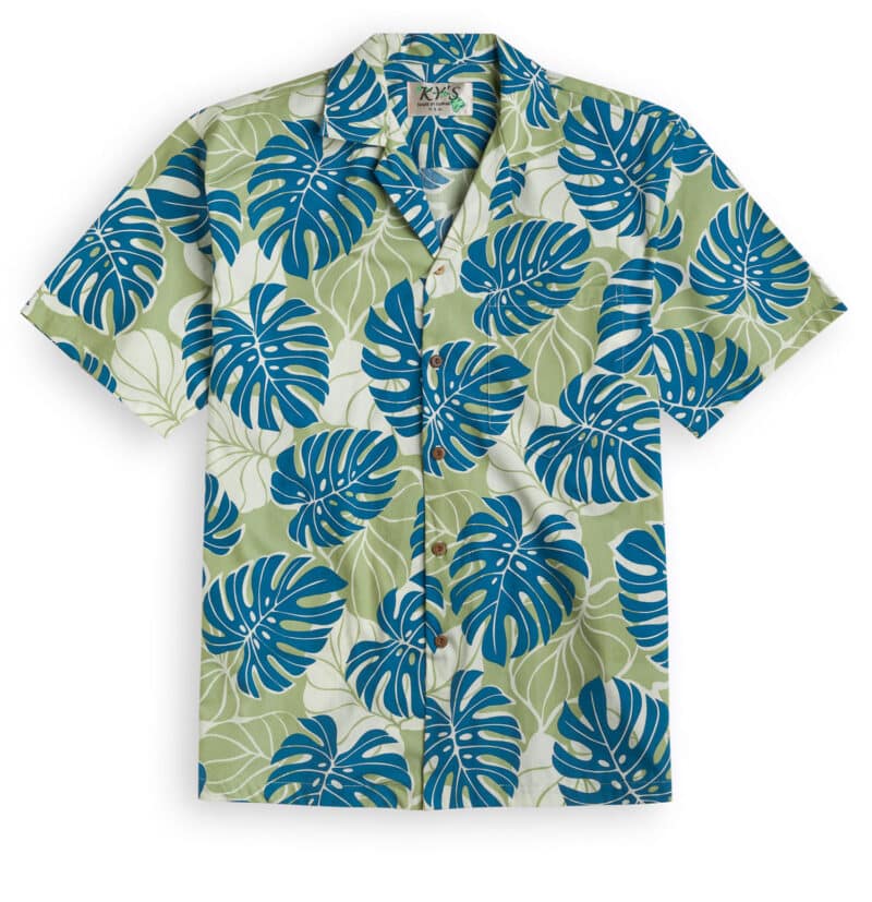 KY's Monstera Deliciosa Hawaiian Shirt