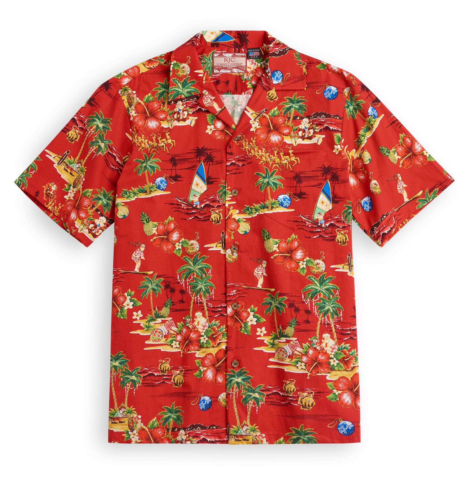 Santa Aloha - Hawaiian Shirt Shop UK
