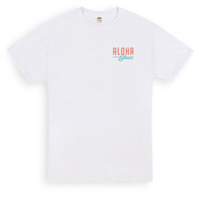 RJCT003 Aloha Paradise (white) T-Shirt