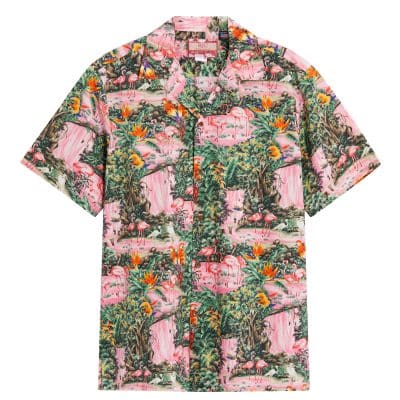 RJC Rainbow Falls multi-colour Hawaiian Shirts at The Hawaiian Shirt Shop, UK