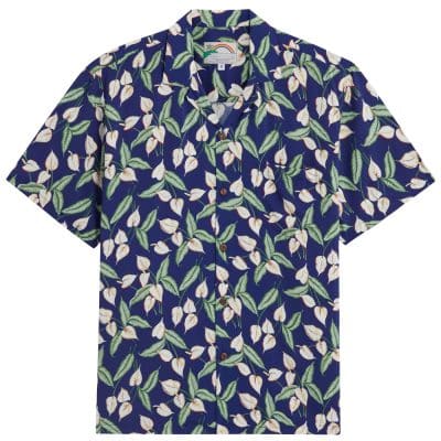 Magnum Mini Anthurium Blue by Paradise Found, Hawaiian Shirt Shop UK