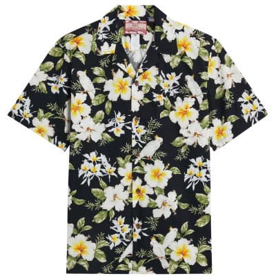RJC Mānoa Valley Cockatoo Hawaiian shirt, hawaiian Shirt Shop UK